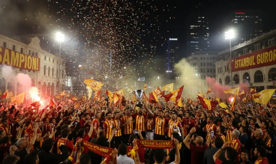 Aslanın Kupalı Gece Coşkusu Sürüyor