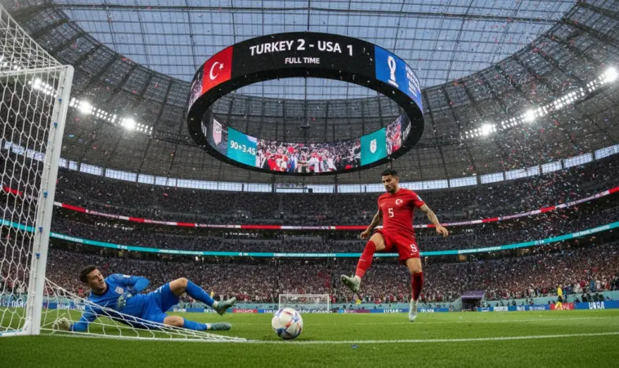Kaan Ayhan’dan Unutulmaz Gol: A Milli Takım ABD Zaferiyle Dünya Kupası’na Veda Etti
