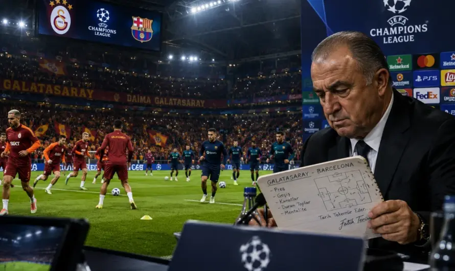 Fatih Terim UEFA Adına Galatasaray-Barcelona Maçını Mercek Altına Alıyor