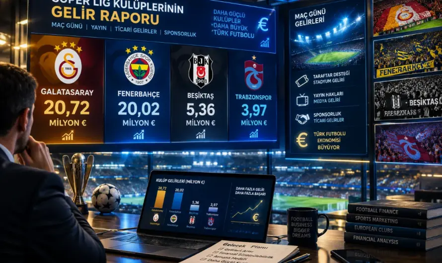 Türk Kulüplerinin Avrupa Mesaisi: UEFA’dan Gelen Güncel Kazanç Tablosu